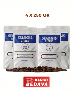 STARGIS El Salvador4x250 1.000.Gr Çekirdek Kahve