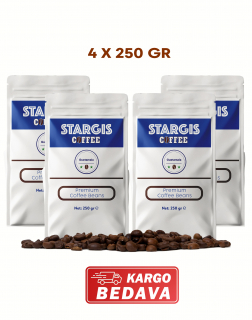 STARGIS Guatemala 4x250 1,000.Gr Çekirdek Kahve